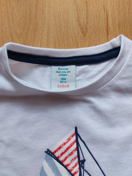 Tričko s dlhým rukávom zn. boboli, 86