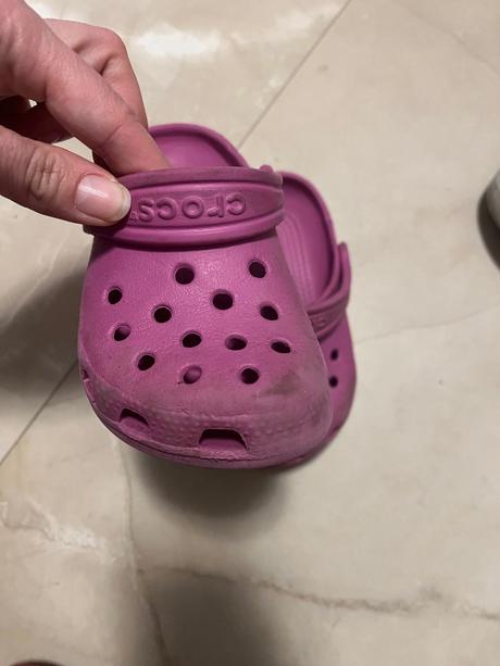 Crocs sandale velkost 8/9, crocs,<17