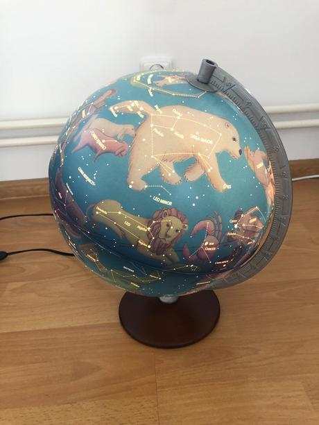Globus svietiaci so súhvezdiami, 