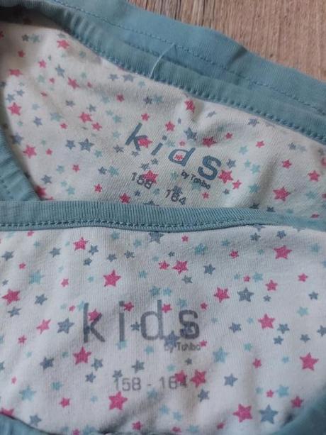 2 x modrozelene tricka tchibo, tchibo,158