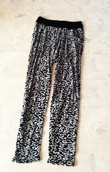 Letné tenučké nohavice, l