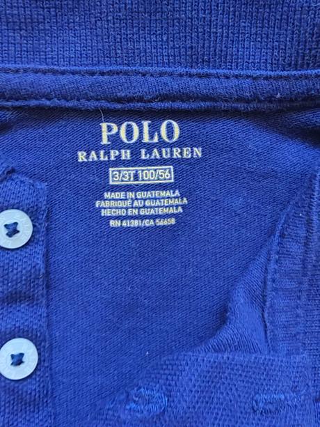Ralph lauren bear originál dievčenské tričko, ralph lauren,98