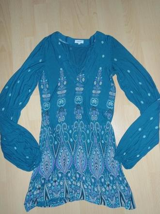 Tyrkysove dlhsie tricko, papaya,m