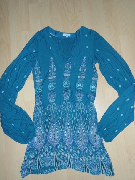 Tyrkysove dlhsie tricko, papaya,m