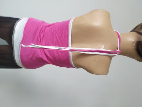 C 241 tricko ruzovobielle vekost m 2 x oblecene, colours of the world,m