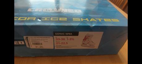 Nastaviteľné dievčenské korčule na ľad, v. 33-36, 