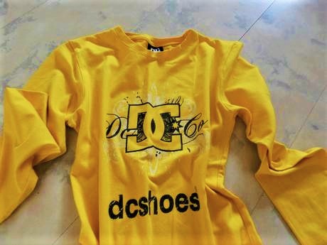 Tričko pre skaterov dc, s