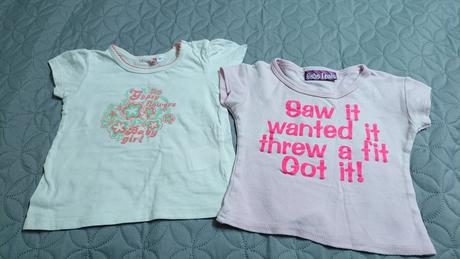 Kvietkovane tricko nkd + 1 zadarmo, nkd,80