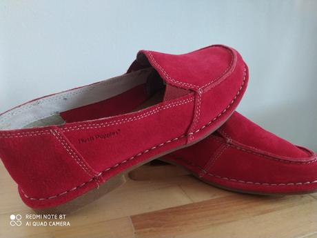 Nové kožené krásne štýlové mokasíny hush puppies, hush puppies,37