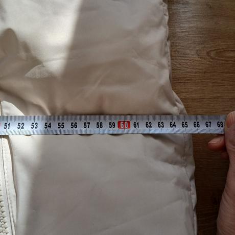 Zimná dlhá páperová bunda s kapucňou, c&a,44