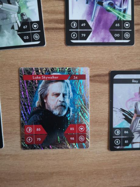 Kartičky star wars kaufland, 