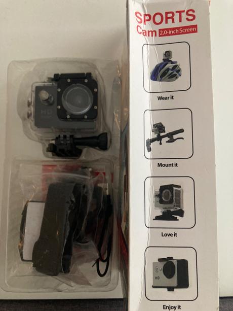 Športová kamera - nepoužívaná, 