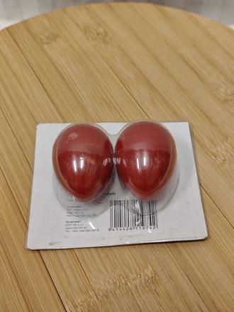 Pár perkusních rytmických vajíček hdt egg shakers, 