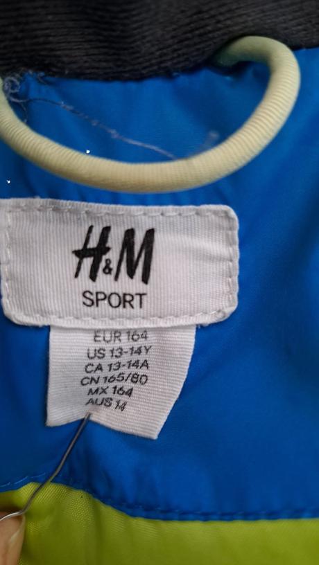 Zimná bunda, h&m,164