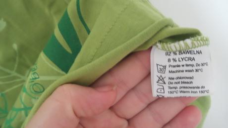 Elasticke zelene elegantne tricko s maslickou, m