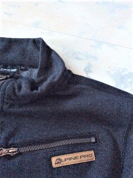 Kvalitná mikina na zips, alpine pro,xxl