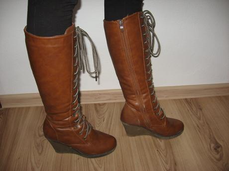 Vysoké oteplené čižmy., 36