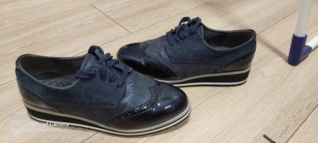 Kožené topánky caprice, 37