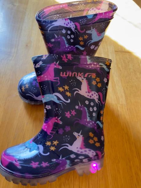 Wink gumaky s led ruzovym svetielkom, wink,21