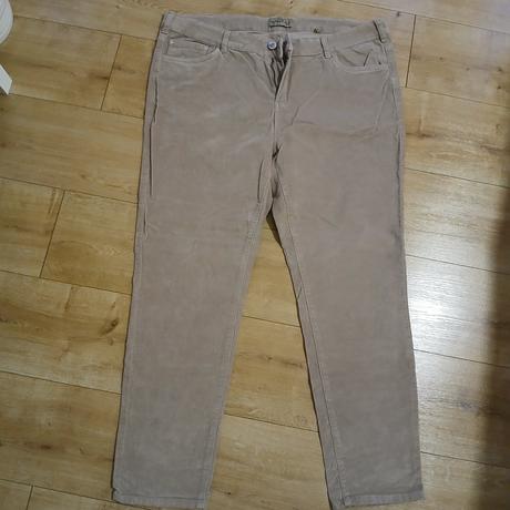 Bavlnené zamatové elastické rifle/nohavice, tchibo,48