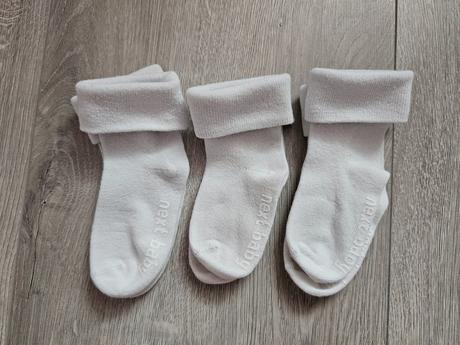 Biele ponožky next 68, next,68