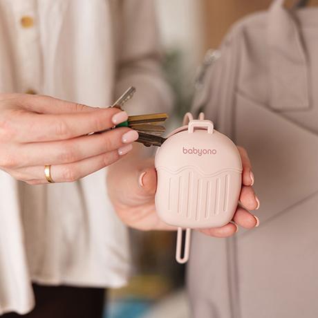 Babyono obal na cumlík ružové, babyono