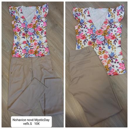 Nohavice mysticday nové, s