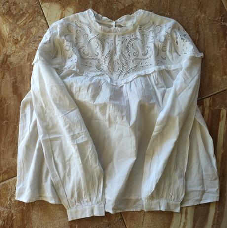 Hm blúzka s vysivkou, h&m,l