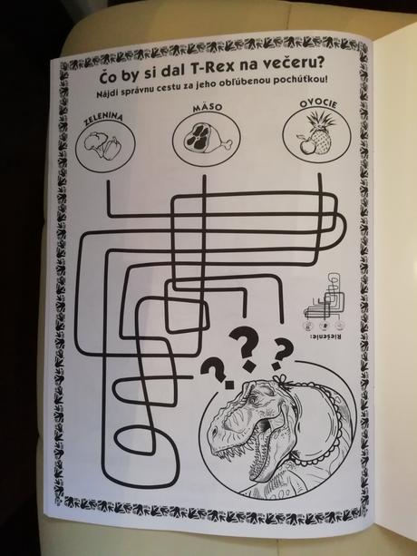 Dinosaury 16 vymaľovaniek a aktivít,