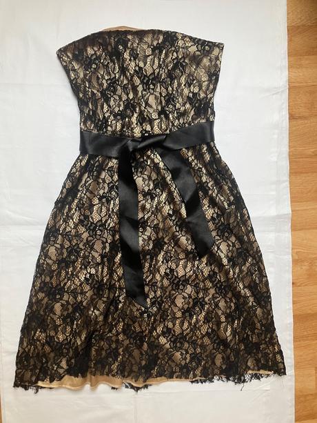 Dámske čipkované midi šaty so stuhou, orsay,l