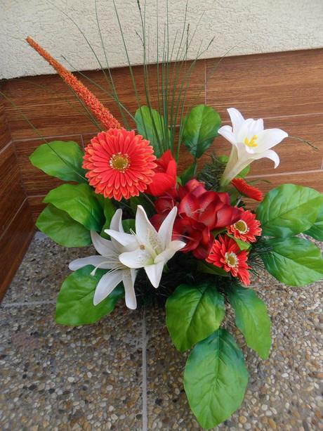 Ikebany, vence na hroby, 