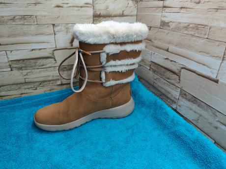 Skechers 38 - dámska kožená zimná obuv, skechers,38