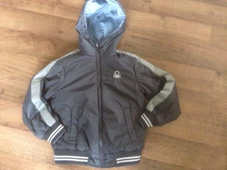 Obojstranná chlapcenska bunda 122-128, 128