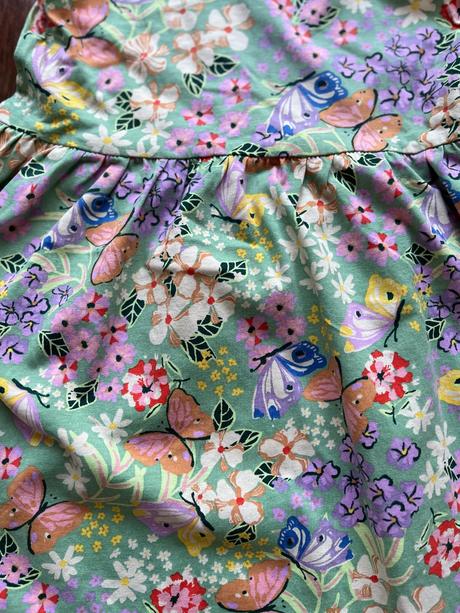 Letné šaty zn.h&m na 6-8 rokov, h&m,122