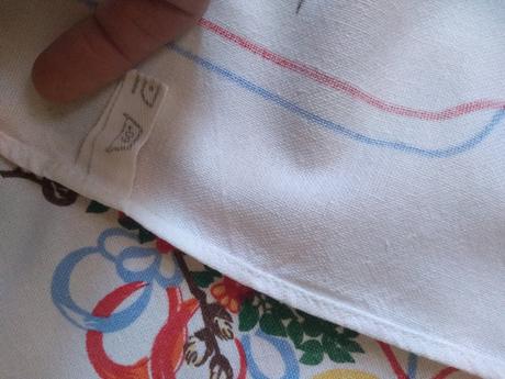 Retro veľkonočný obrus 92x 90 - 10 eur, 