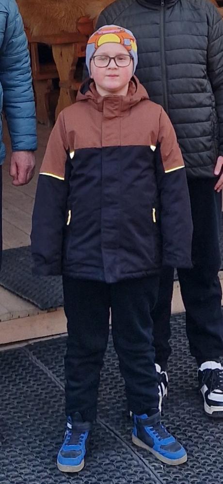 Zimná bunda, h&m,140