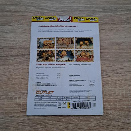 Dvd včielka maja, 