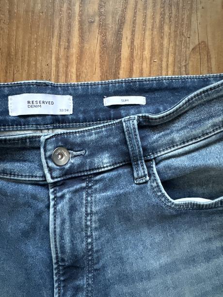Rifle slim denim, reserved,32