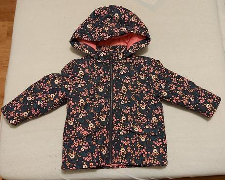Zimná bunda kvetinková 104, f&f,104