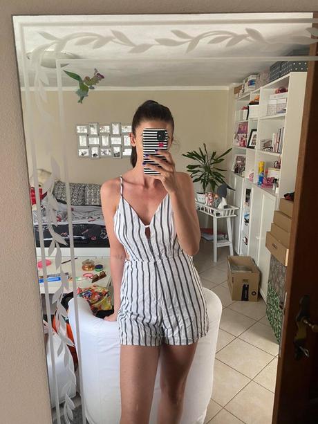 Dámsky krátky overal, amisu,s