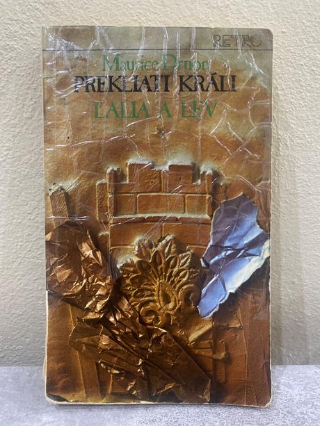 Kniha- prekliati králi ľalia a lev -maurice druon, 