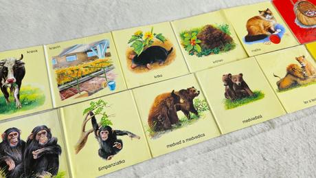 Leporelo /mini knižky pre deti môj domček a moja r,