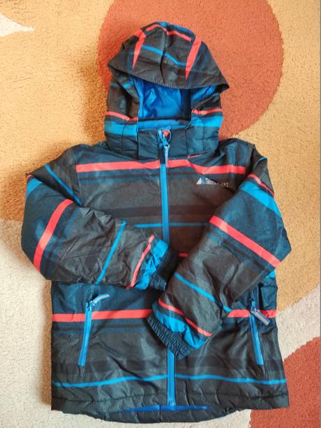 Detská nepremokavá zimná bunda, 122
