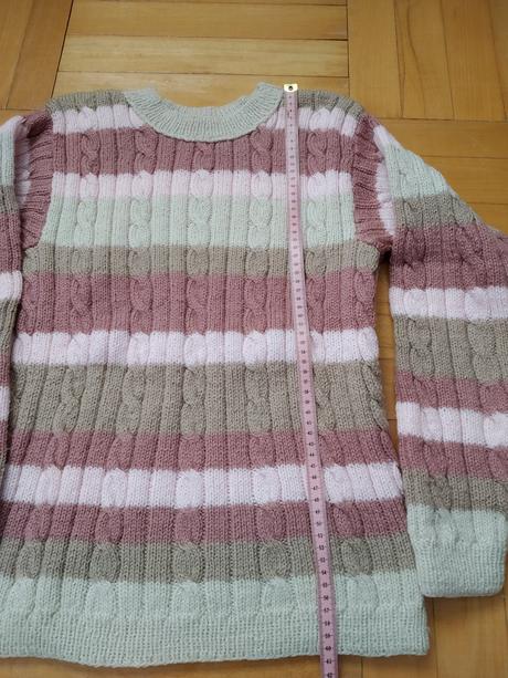 Pletený pulóver, m