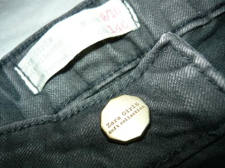 Nohavice zara girls  na 9-10 rokov, zara,140