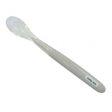 Akuku lyžička šedá,