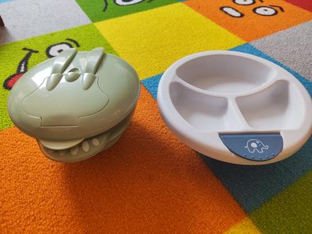 Misky na príkrmy pre bábätko,