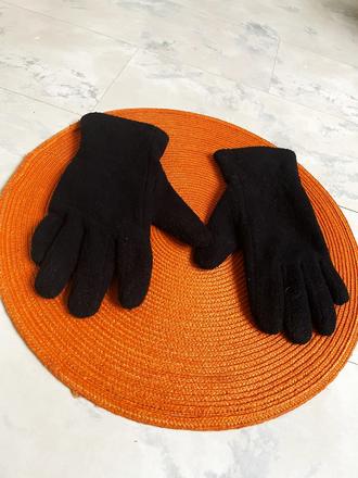 Teplé flisové rukavice, quechua,l