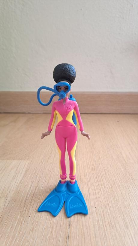 Mini barbie potápačka,