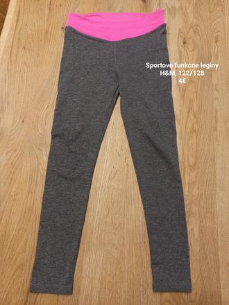 Sportove funkcne leginy, h&m, 122/128, h&m,122
